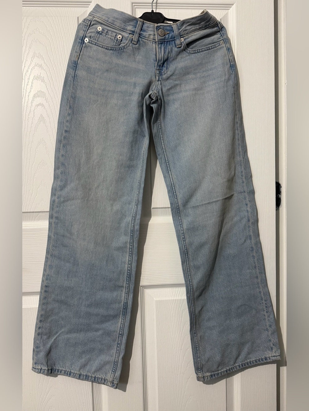 Aeropostale Light Blue Wide Leg Jeans